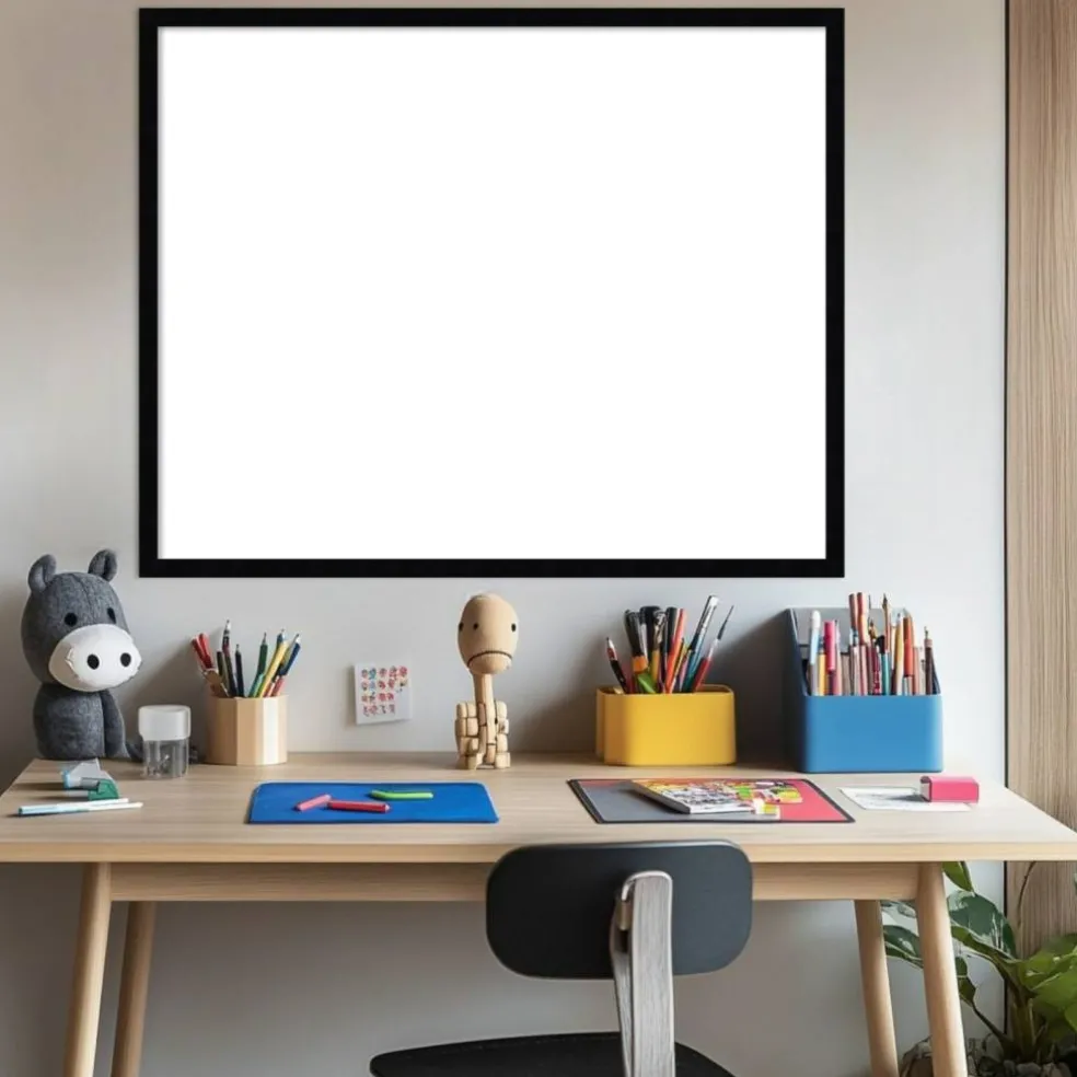 Svelte Framed Dry Erase Magnetic Board