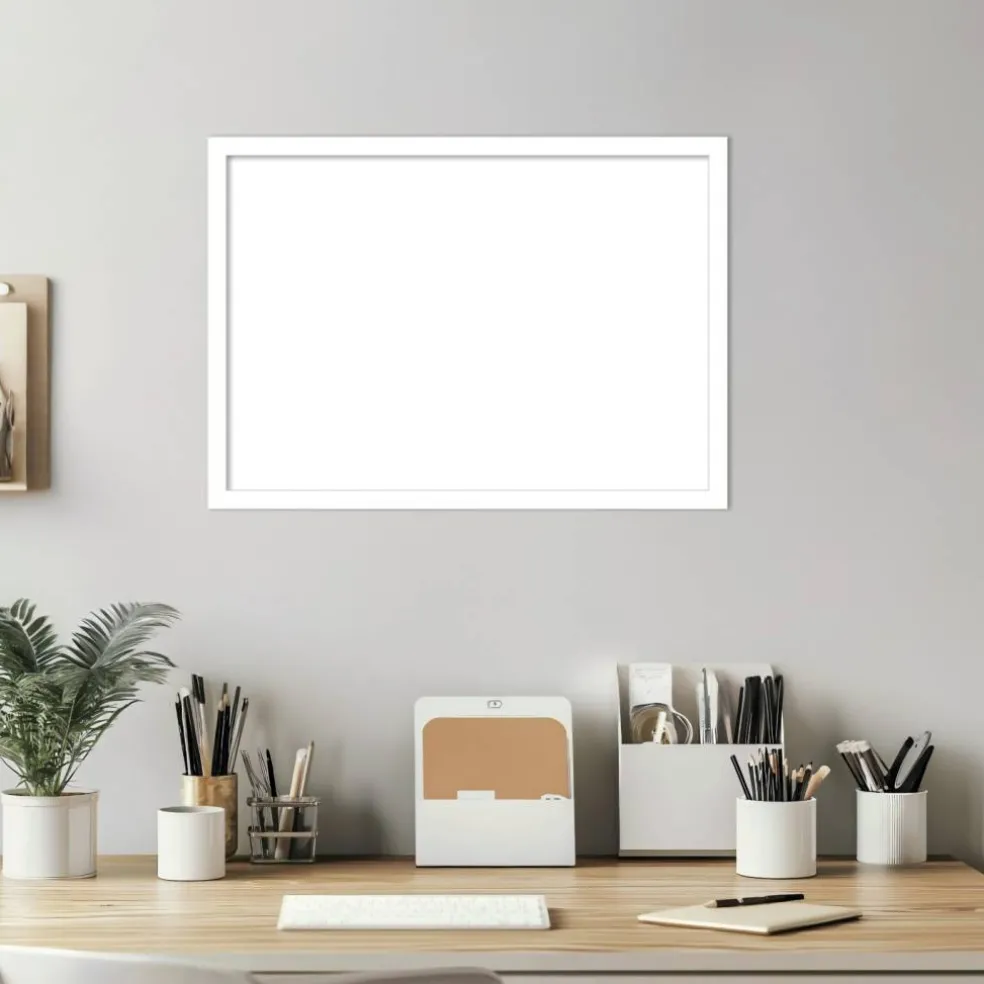 Svelte Framed Dry Erase Magnetic Board
