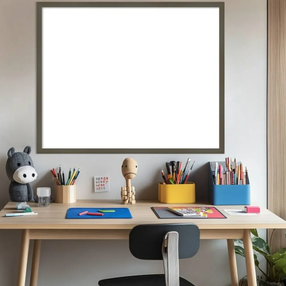 Svelte Framed Dry Erase Magnetic Board