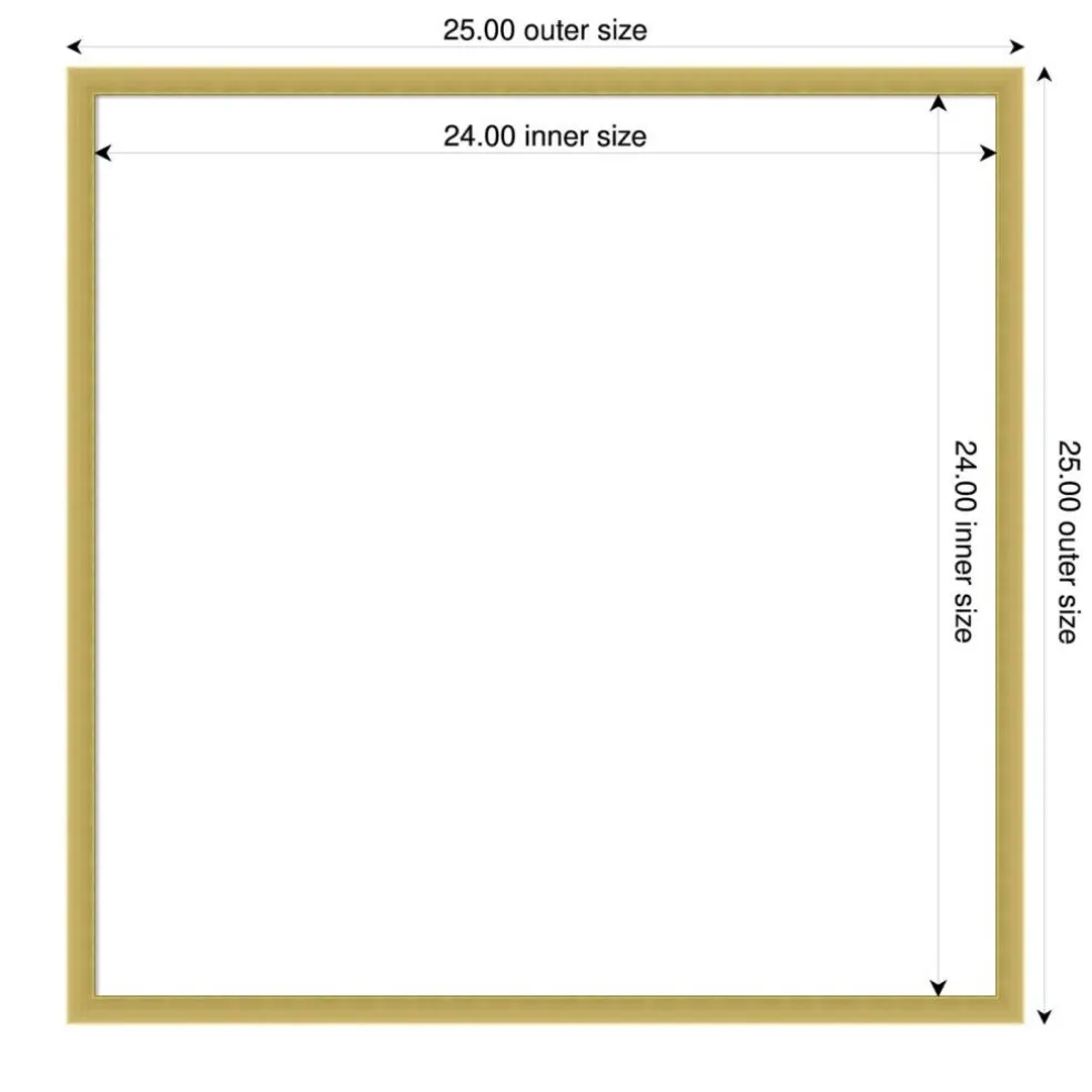 Svelte Framed Dry Erase Magnetic Board