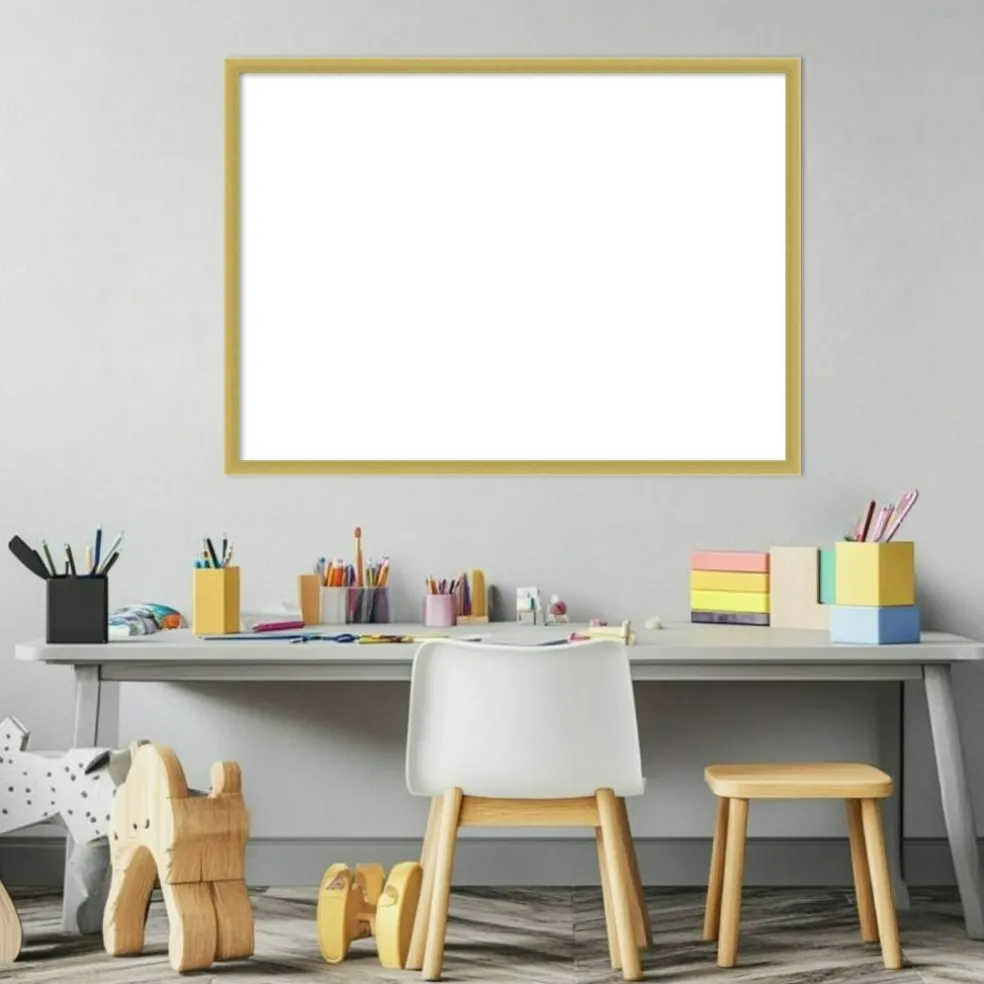 Svelte Framed Dry Erase Magnetic Board