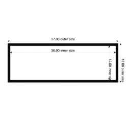 Svelte Framed Dry Erase Magnetic Board