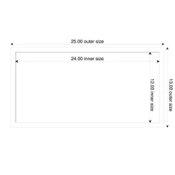 Svelte Framed Dry Erase Magnetic Board
