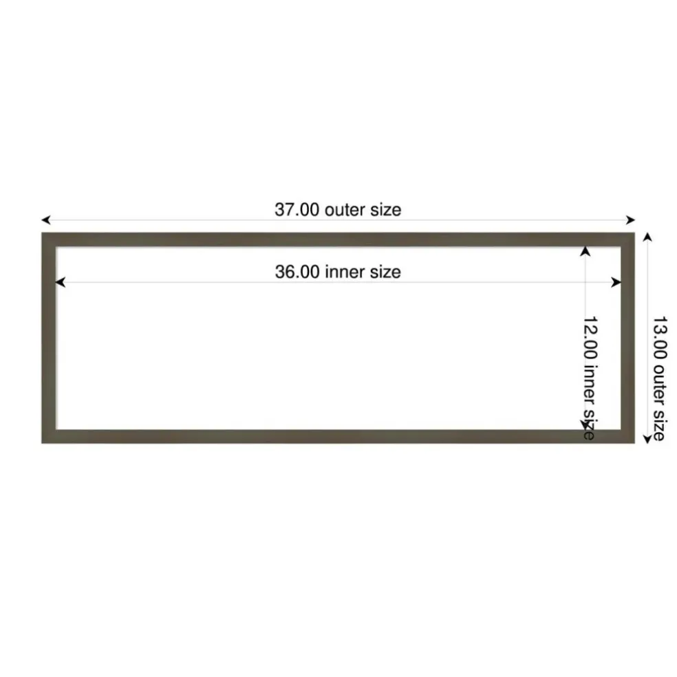 Svelte Framed Dry Erase Magnetic Board