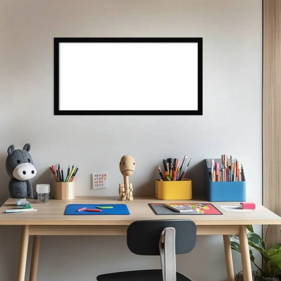 Svelte Framed Dry Erase Magnetic Board