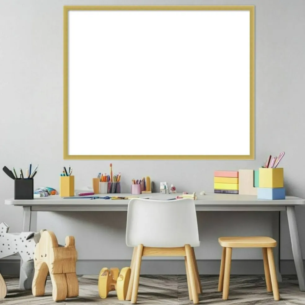 Svelte Framed Dry Erase Magnetic Board