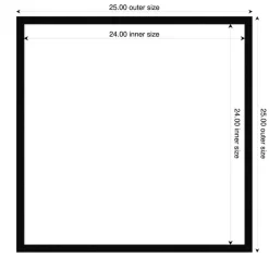 Svelte Framed Dry Erase Magnetic Board