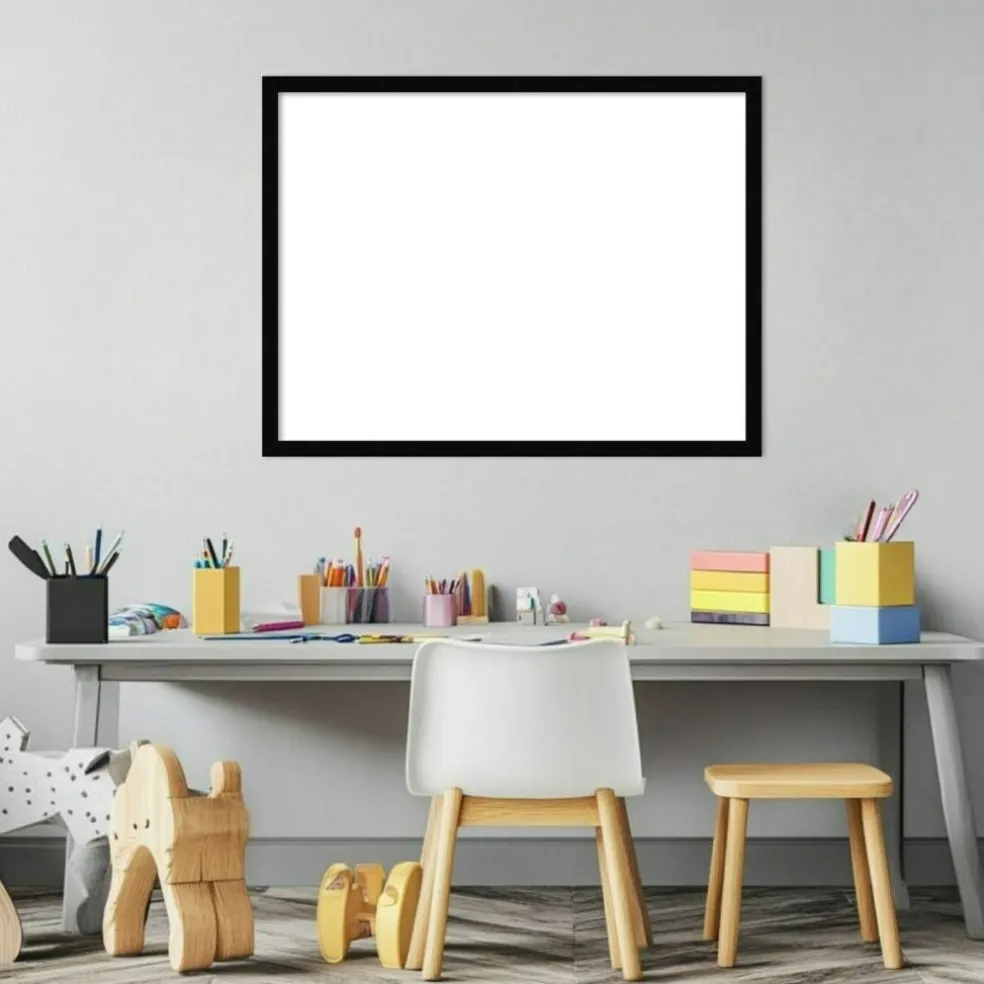 Svelte Framed Dry Erase Magnetic Board