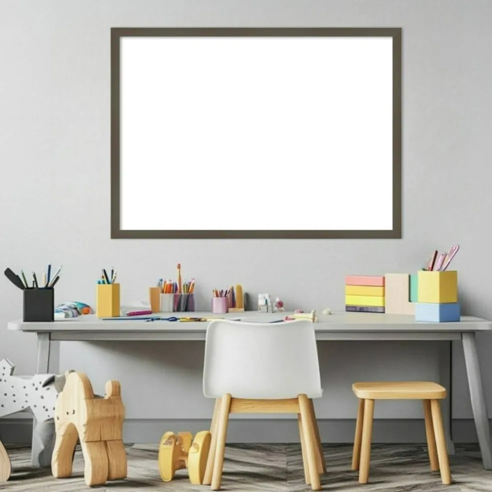 Svelte Framed Dry Erase Magnetic Board