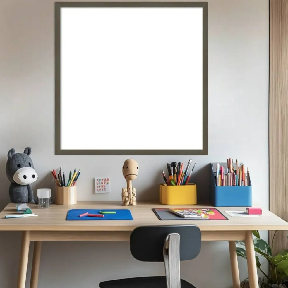 Svelte Framed Dry Erase Magnetic Board