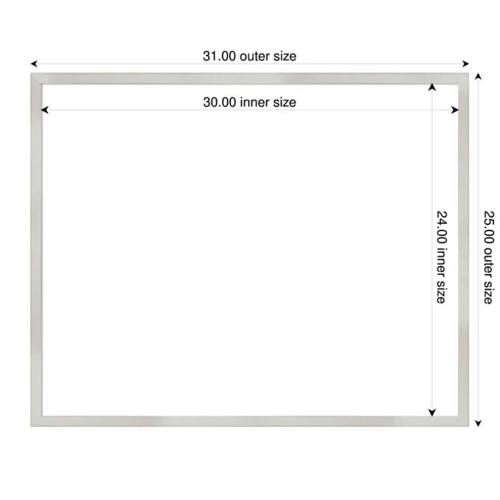 Svelte Framed Dry Erase Magnetic Board