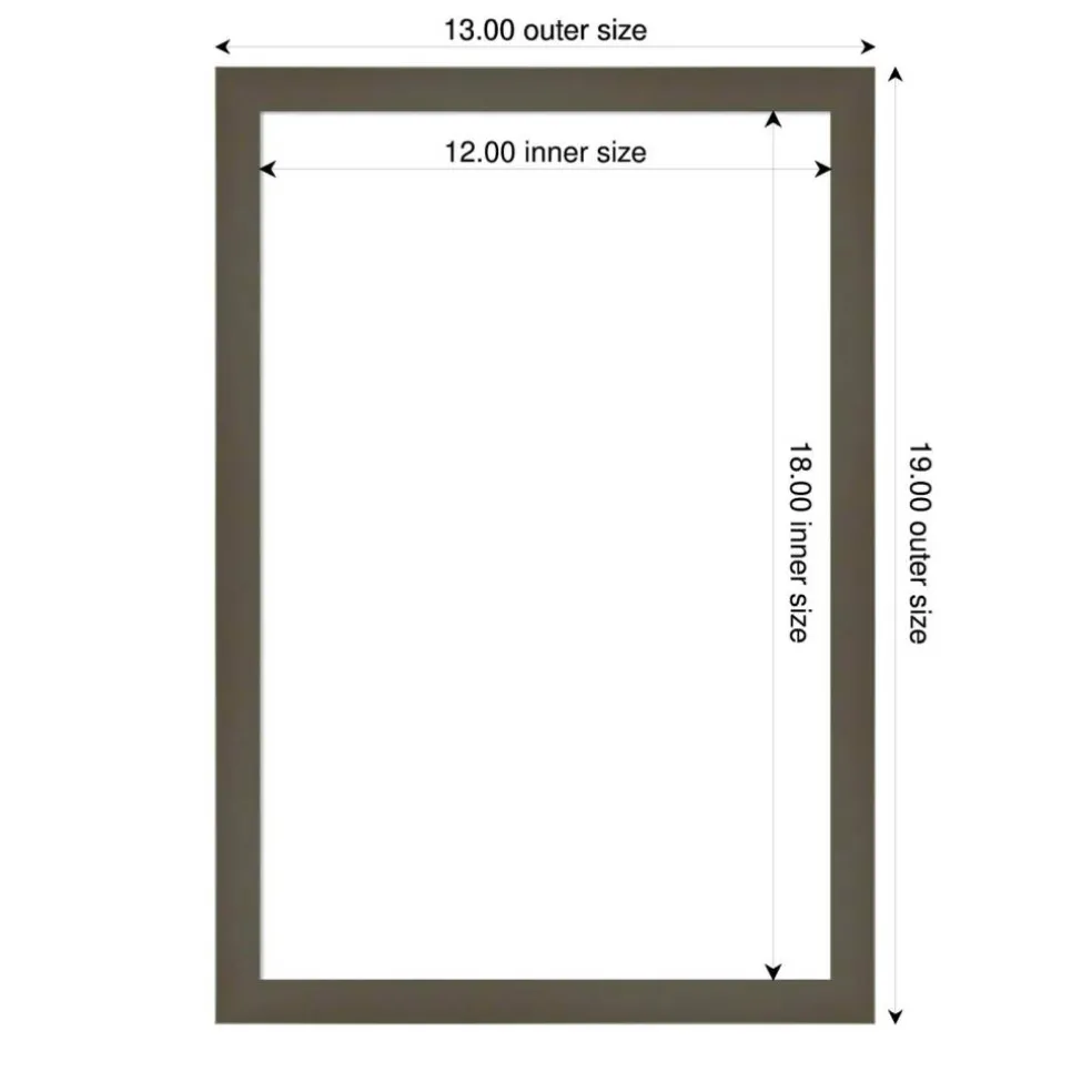 Svelte Framed Dry Erase Magnetic Board