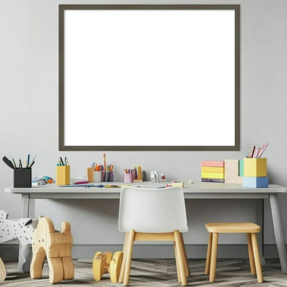 Svelte Framed Dry Erase Magnetic Board
