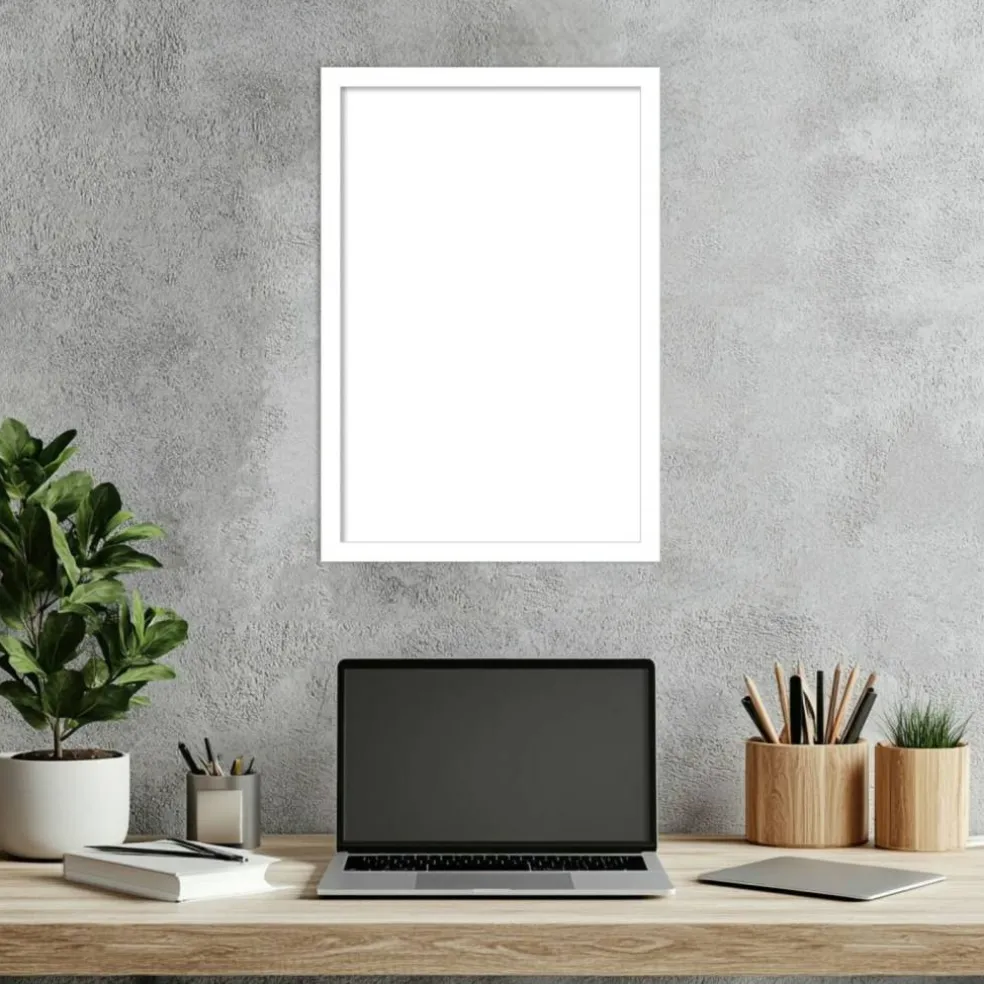 Svelte Framed Dry Erase Magnetic Board