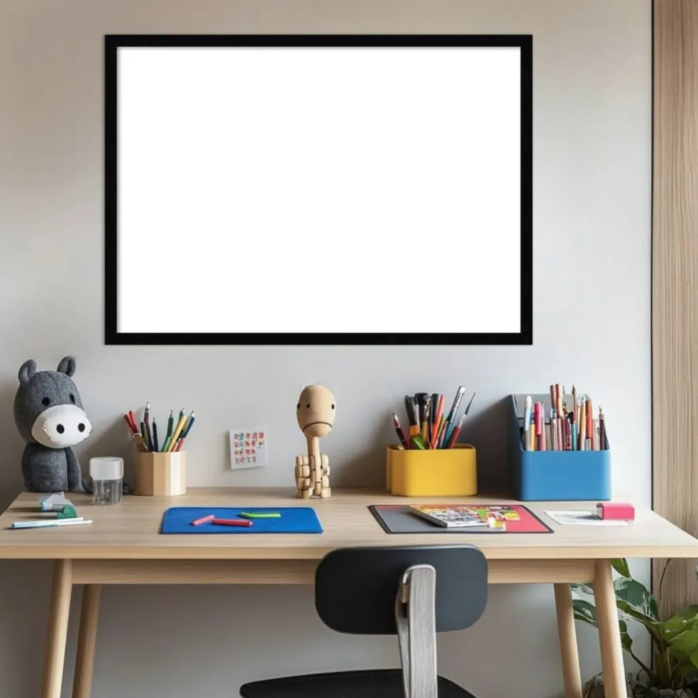 Svelte Framed Dry Erase Magnetic Board