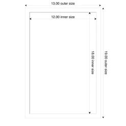 Svelte Framed Dry Erase Magnetic Board
