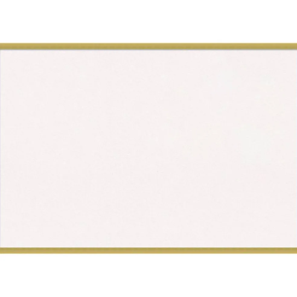 Svelte Wood Framed Corkboard, White Cork
