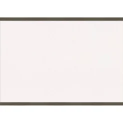 Svelte Wood Framed Corkboard, White Cork