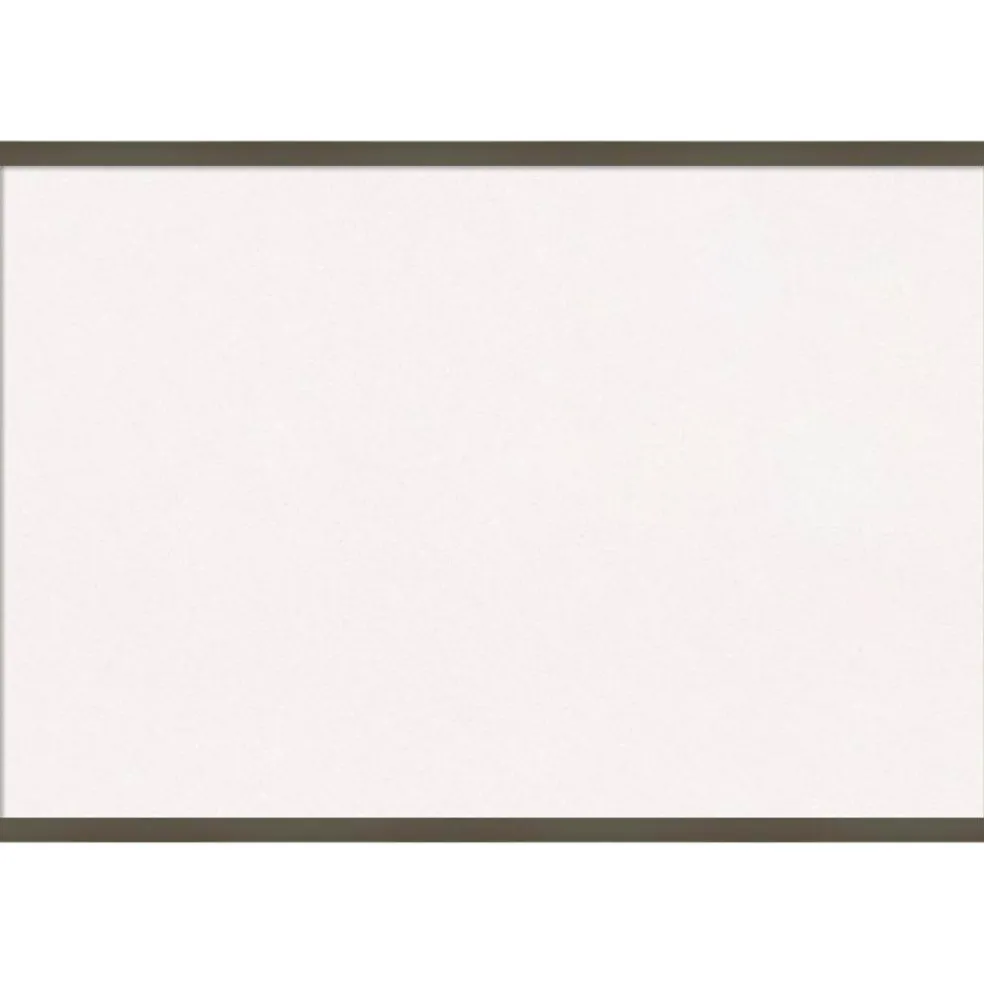 Svelte Wood Framed Corkboard, White Cork