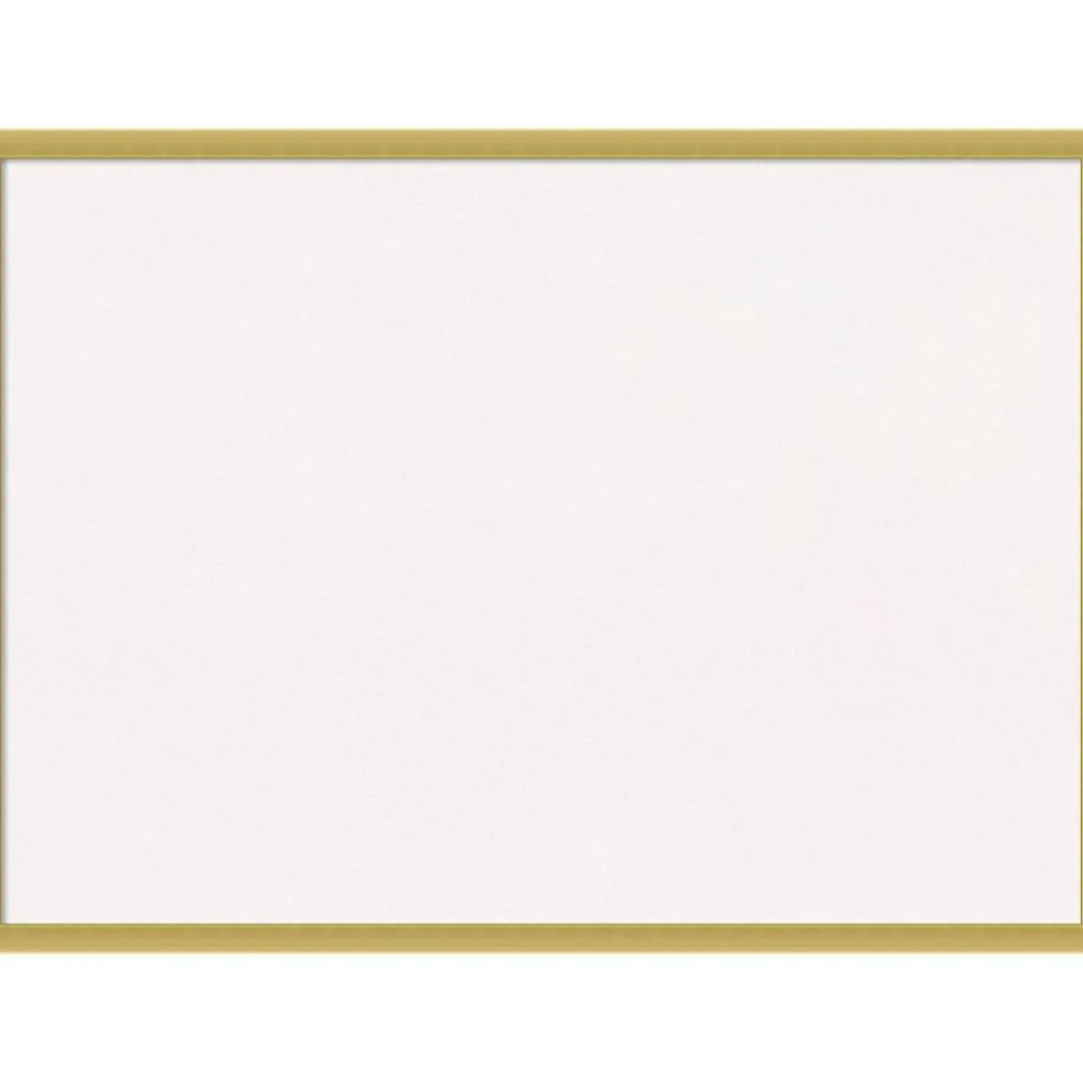Svelte Wood Framed Corkboard, White Cork