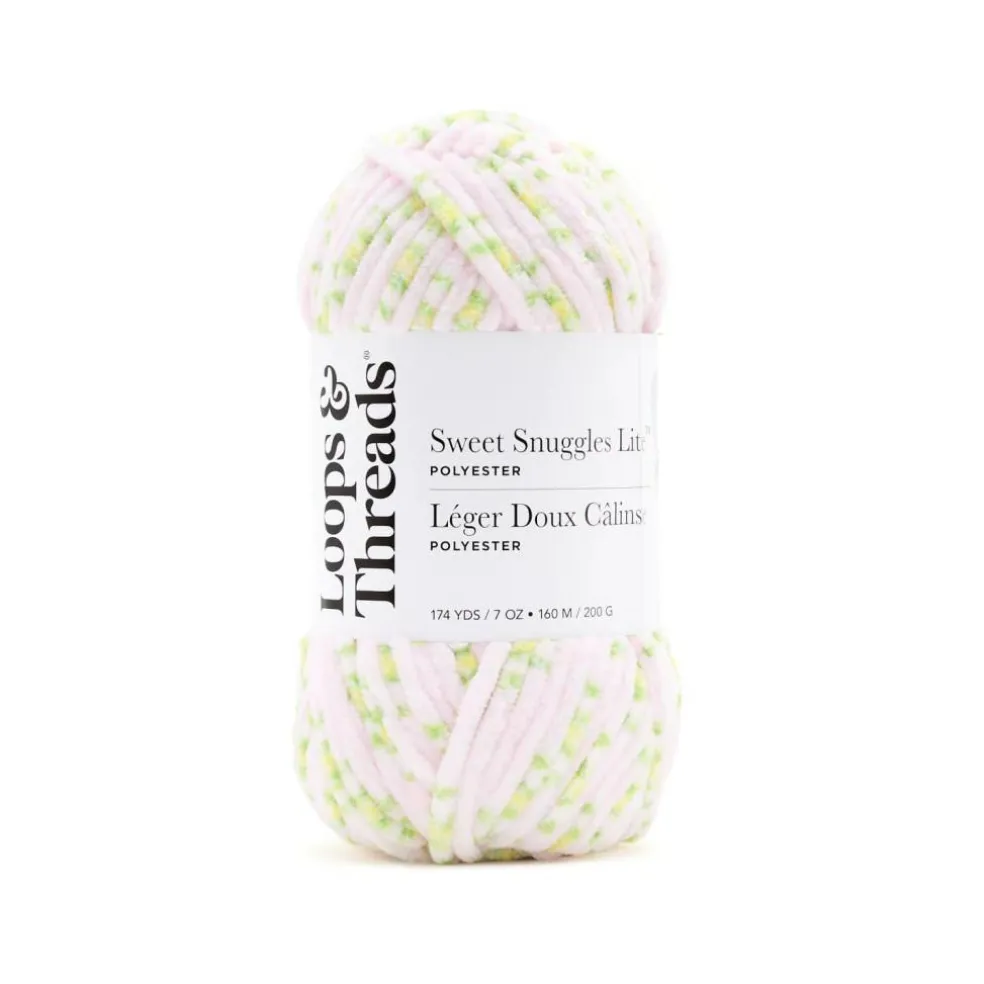 Sweet Snuggles Lite Blossom™ Yarn by Loops & Threads