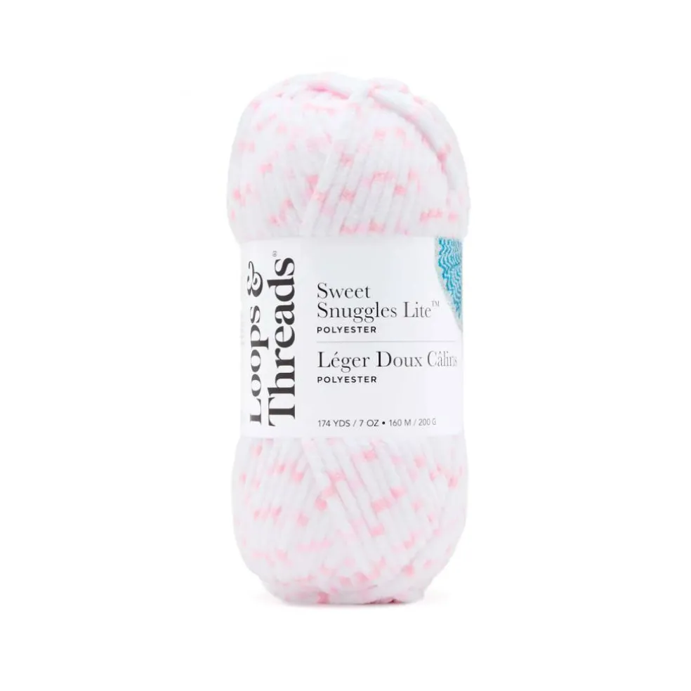 Sweet Snuggles Lite™ Variegated Striped Yarn by Loops & Threads®