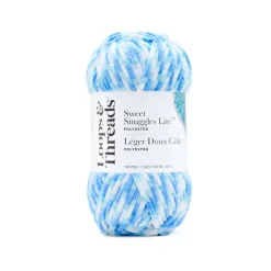Sweet Snuggles Lite™ Variegated Striped Yarn by Loops & Threads®