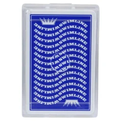 Swim Central Blue Waterproof Swimming Pool Card Deck