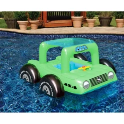 Swim Central 41" Green Swimming Pool All Terrain Vehicle Float for Children