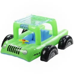 Swim Central 41" Green Swimming Pool All Terrain Vehicle Float for Children