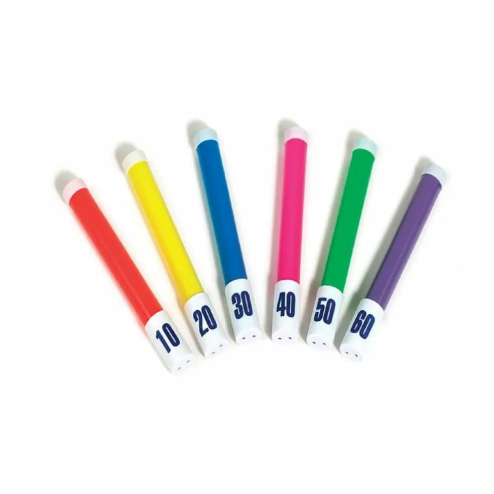 Swim Central 8.25" Vibrantly Colored Flexible Dive Stick Swimming Pool Toy Set