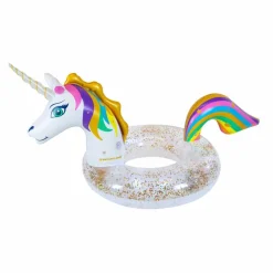 Swimline 5.6ft. LED Unicorn Glitter Ring