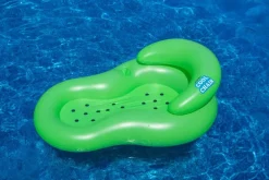 Swimline 62.5" Inflatable Green Cool Chair Pool Lounger