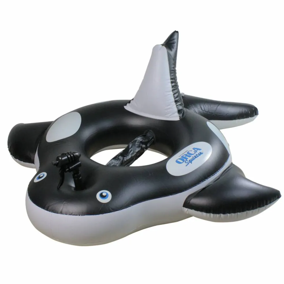 Swimline 60" Inflatable Orca Squirter™ Pool Float
