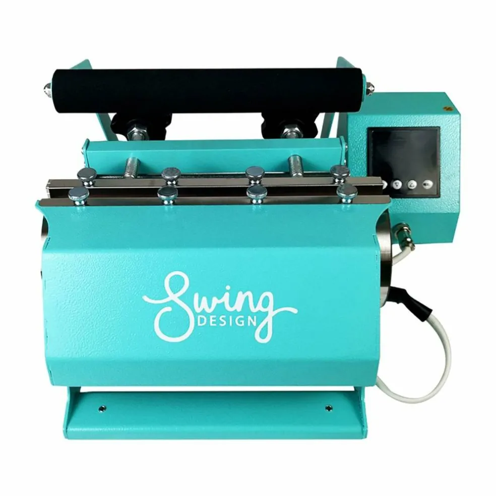 Swing Design 20oz & 30oz Tumbler Heat Press - Turquoise