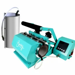 Swing Design 20oz & 30oz Tumbler Heat Press - Turquoise