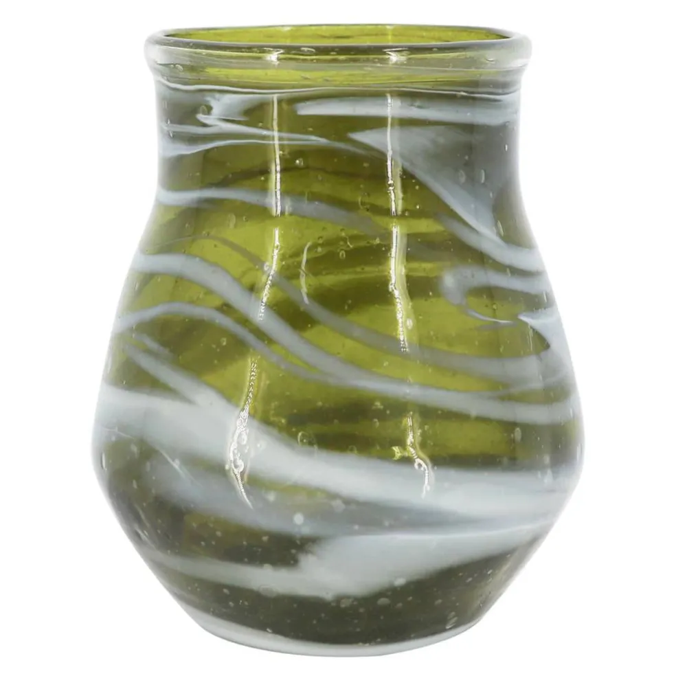 3.5" Swirl Decorative Glass Container by Ashland®