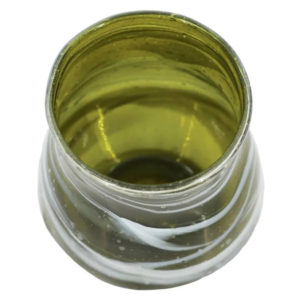 3.5" Swirl Decorative Glass Container by Ashland®