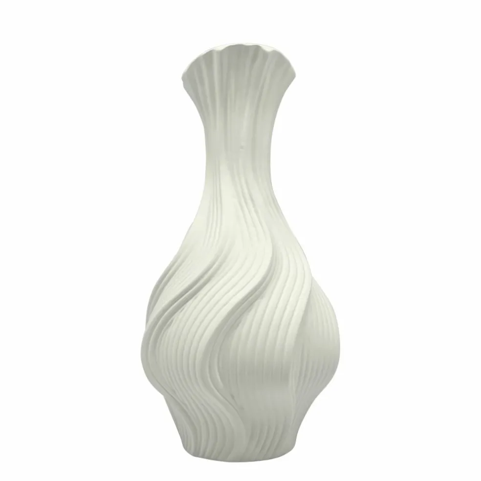 8" Swirling Stripes DIY Ceramic Vase by Make Market®