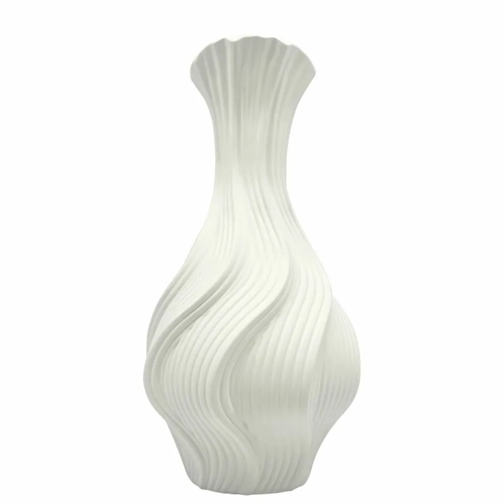 8" Swirling Stripes DIY Ceramic Vase by Make Market®