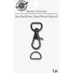 Swivel Hook & D-Ring By Loops & Threads®