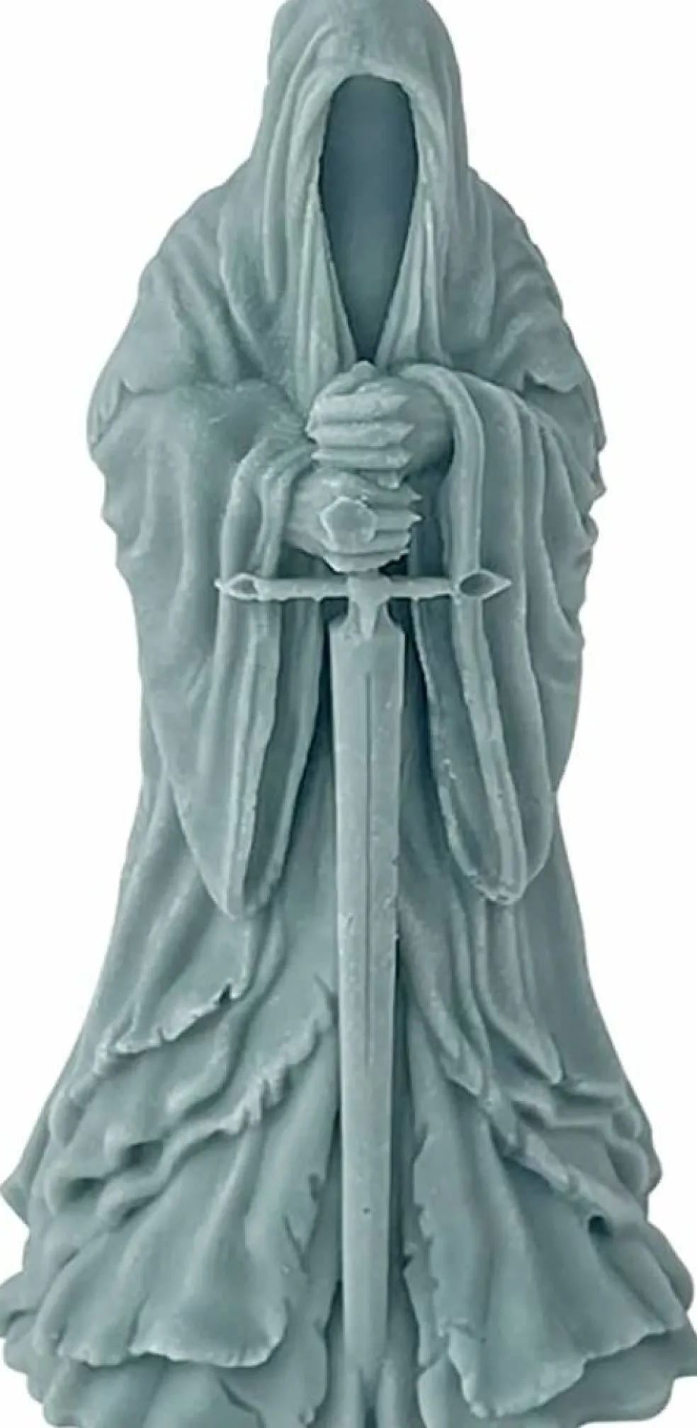Sword Man Cylinder Candle Mold