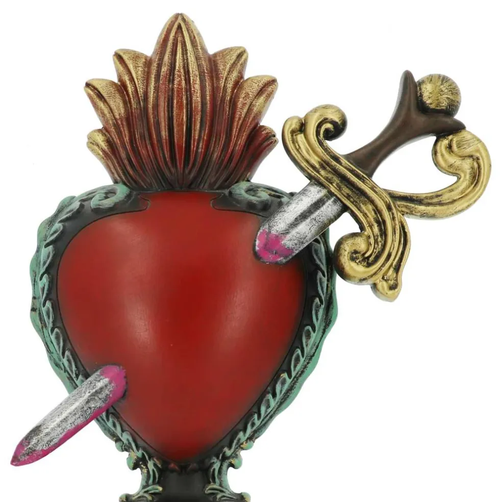 9.25" Sword-Pierced Sacred Heart Tabletop Décor by Ashland®
