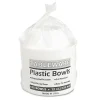 Tablemate Plastic Dinnerware, Bowls, 12 Oz, White, 125/pack