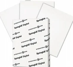Tag Paper White 8.5x11 250 Pack | White Cardstock Sheets for Printing, Crafts & School Projects