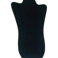 2 Tall Curved Necklace Easel Display Black & White 14"