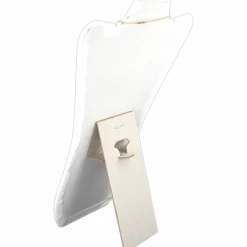 2 Tall Curved Necklace Easel Display Black & White 14