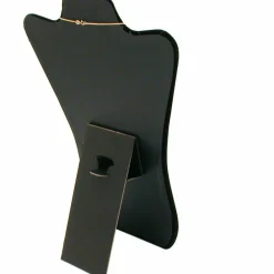 2 Tall Curved Necklace Easel Display Black & White 14
