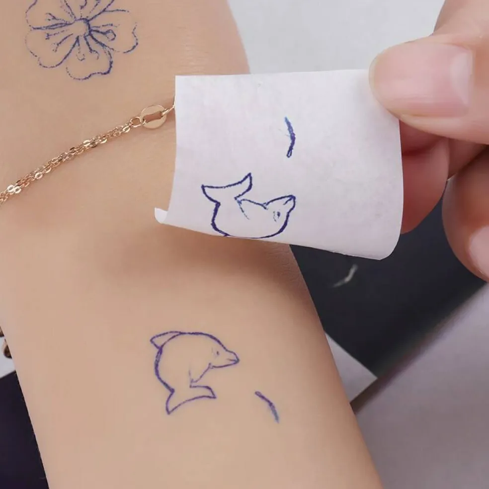 Tattoo Transfer Paper Stencil Carbon Thermal Tracing Hectograph.