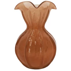 8.5" Taupe Glass Vase by Ashland®